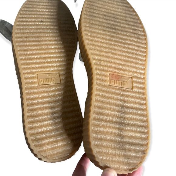Fenty x puma women’s creepers slip on leather platform shoes size 8.5 - Picture 5 of 5